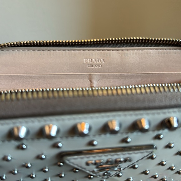 🔥 Prada studded long zippy wallet - Picture 9 of 9